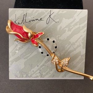 Katherine K Rose Brooch/Pin